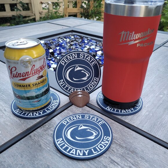 Nattany Lions Coasters Set - 3D Printed - (Set of 4) - Picture 2 of 4